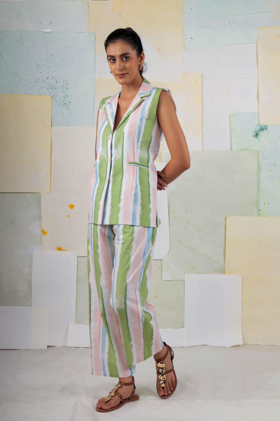 Calla Tuexdo Co-ord Set