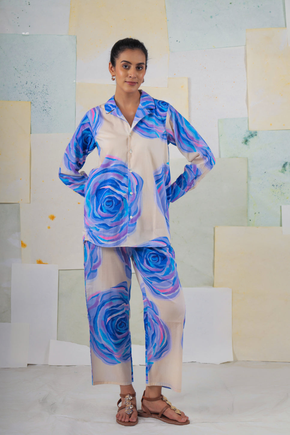 Almond Bellarose Co-ord Set