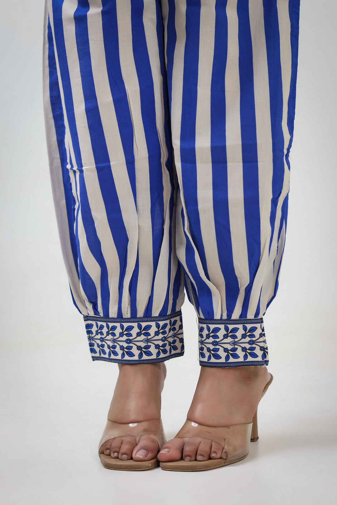 Indigo blue buta coordset