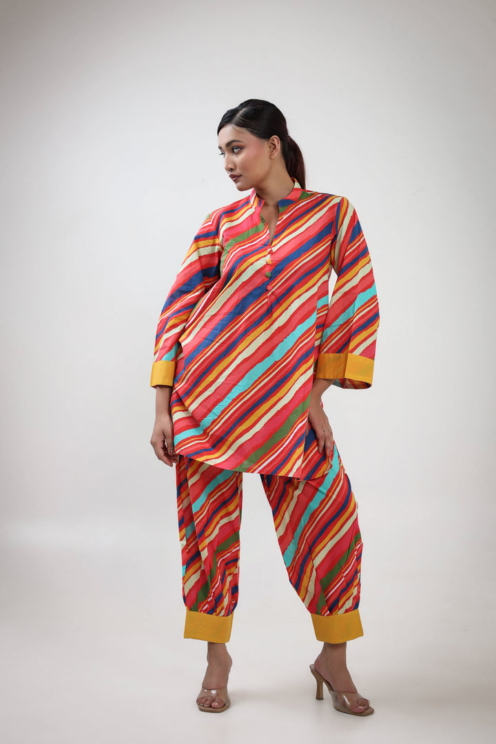 Lehriya printed coordset