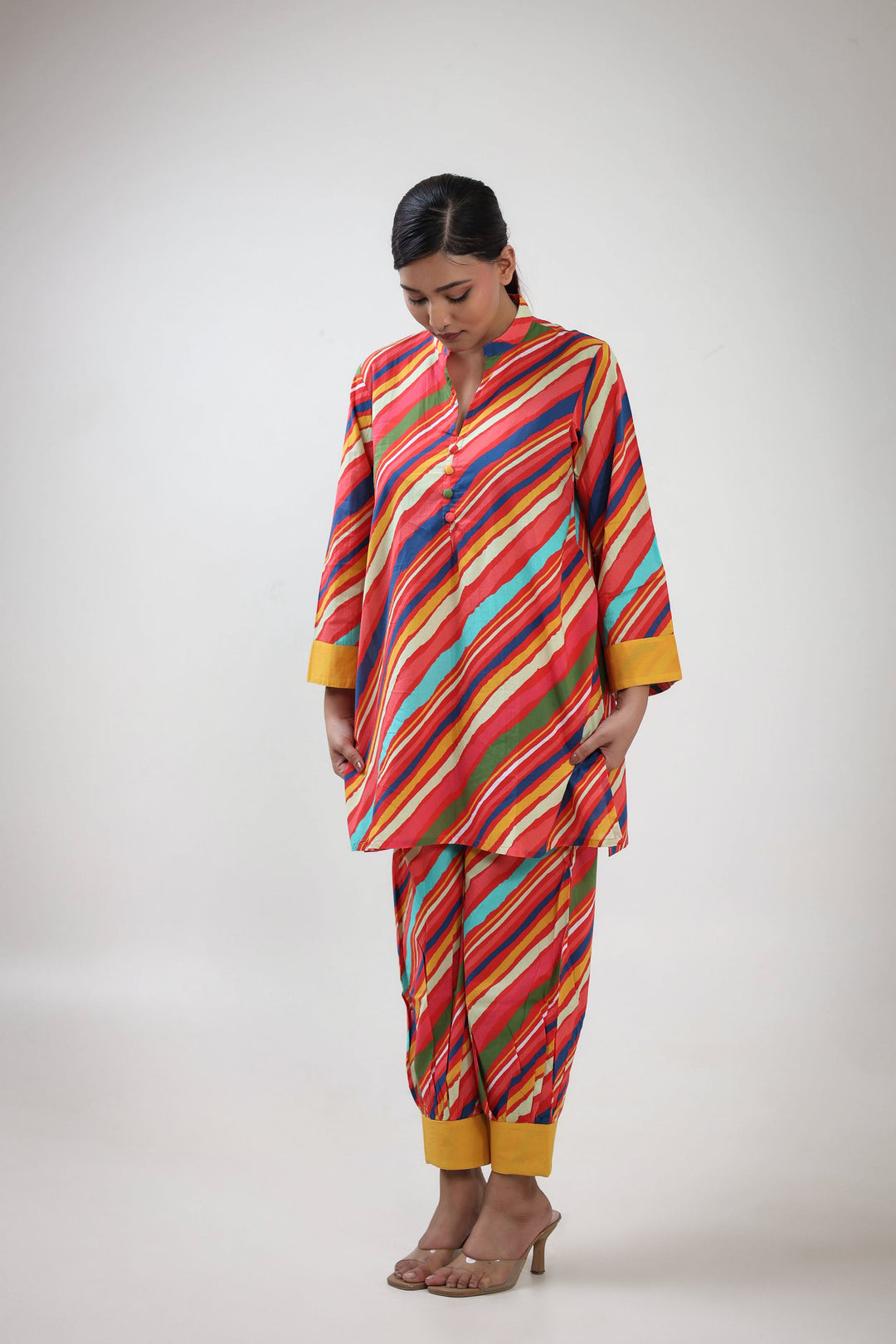 Lehriya printed coordset