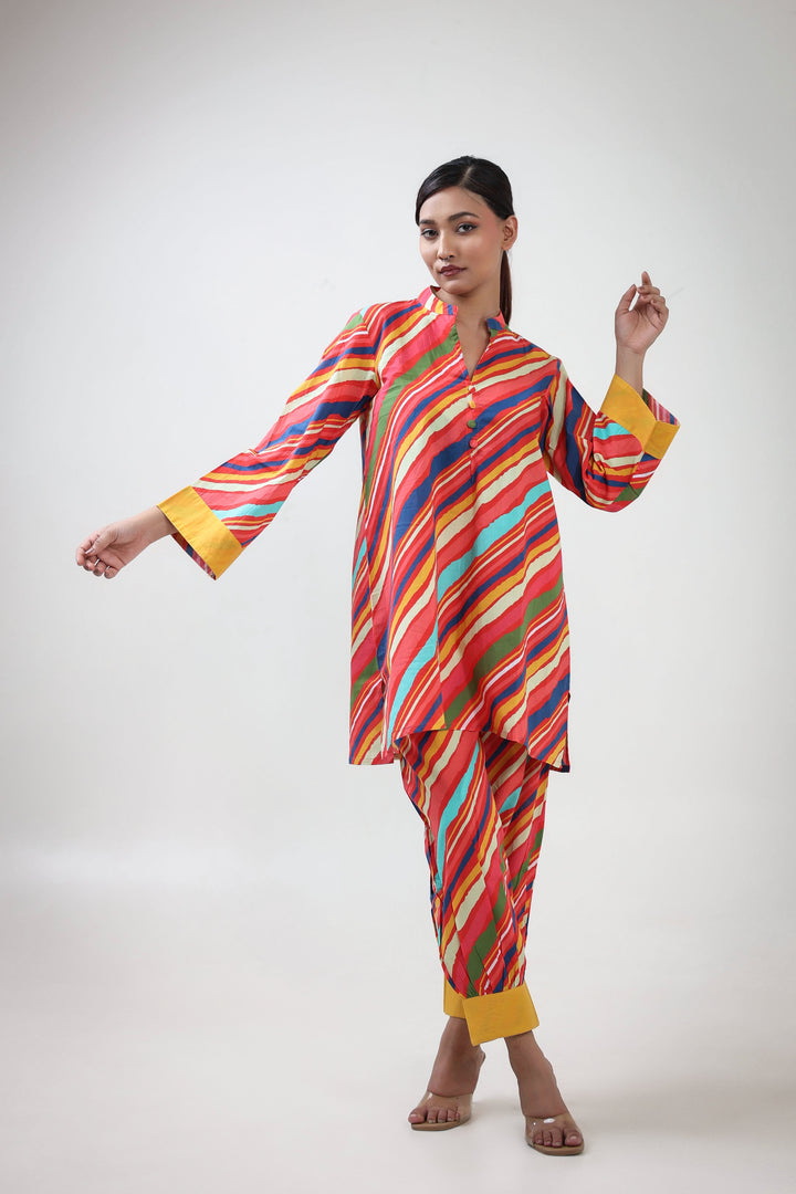 Lehriya printed coordset