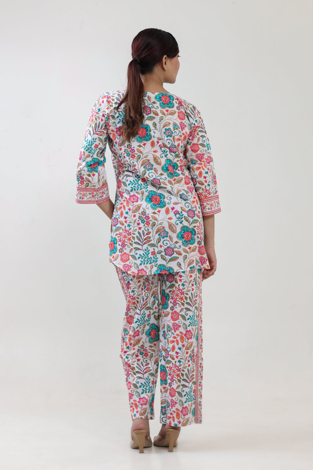 Stitchline floral printed coordset