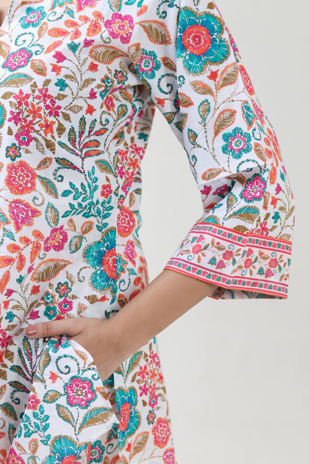 Stitchline floral printed coordset