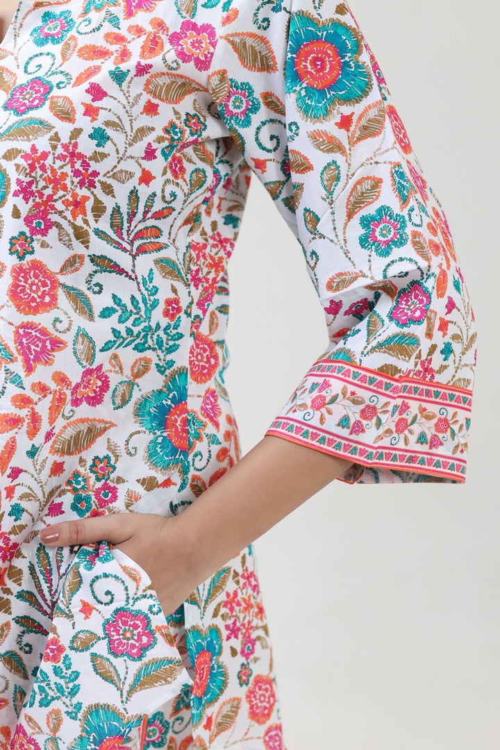 Stitchline floral printed coordset