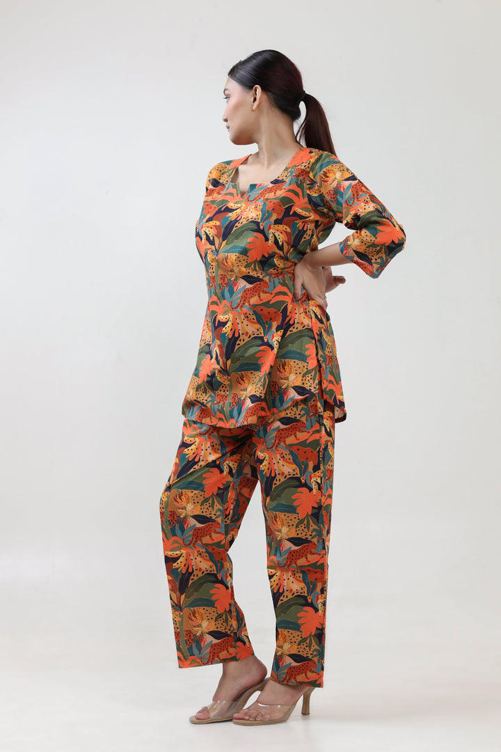 Jungle printed coordset