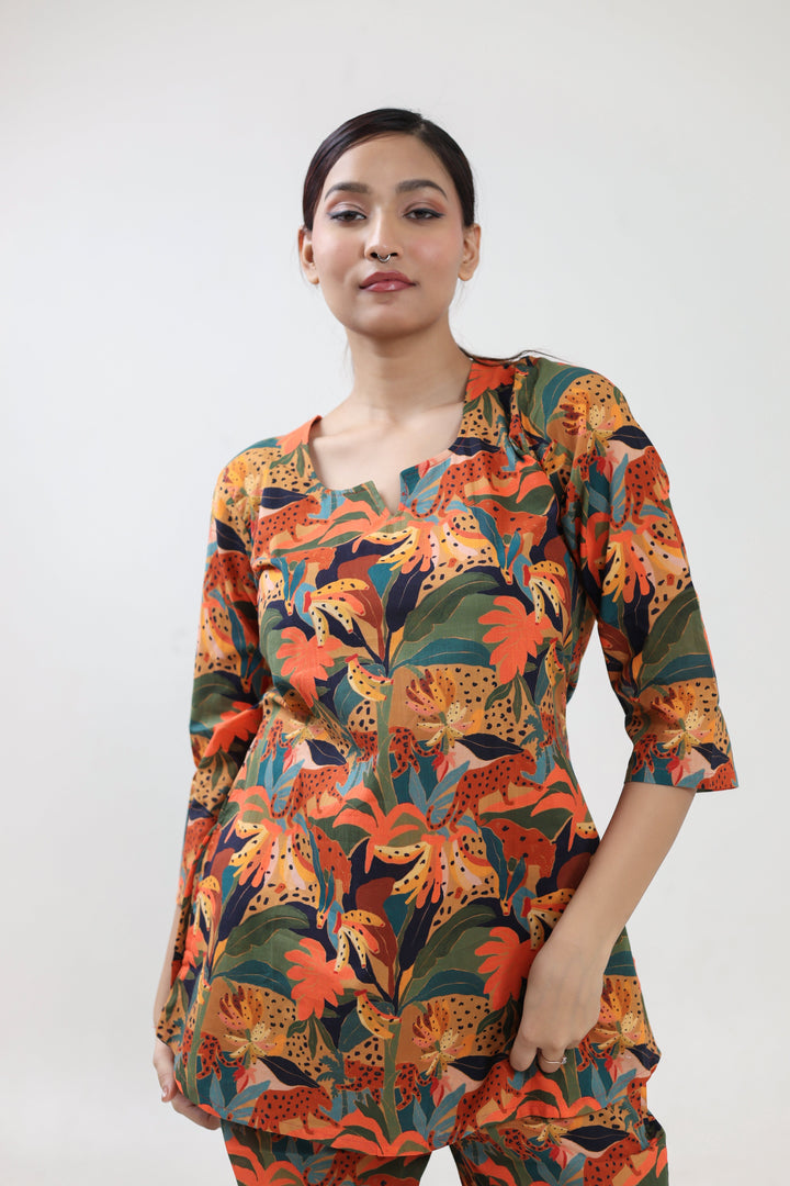 Jungle printed coordset