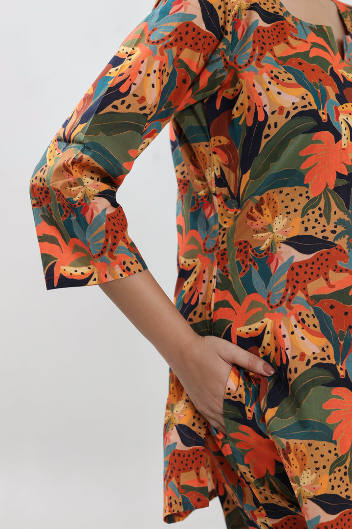 Jungle printed coordset