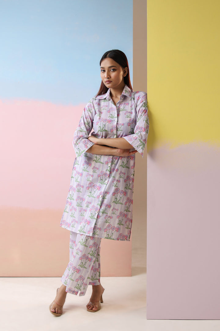 Nature flura printed coordset