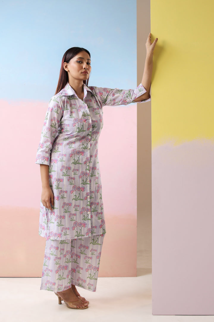 Nature flura printed coordset