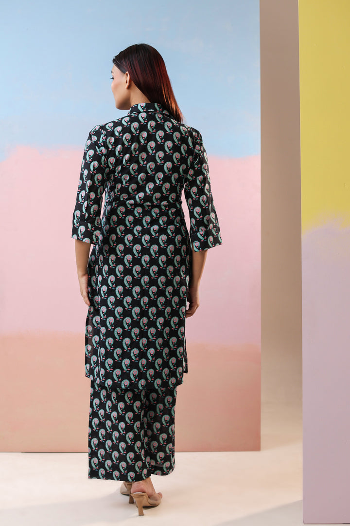 Rustic oth printed coordset