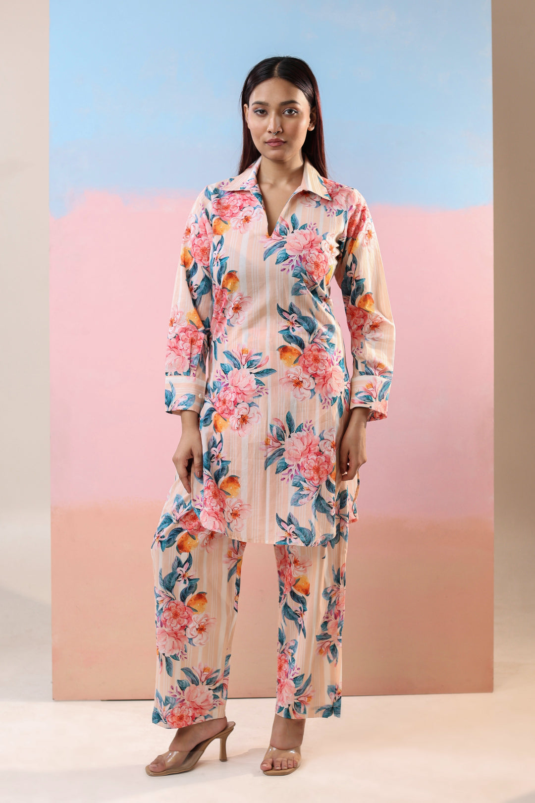 Silkroute printed coordset
