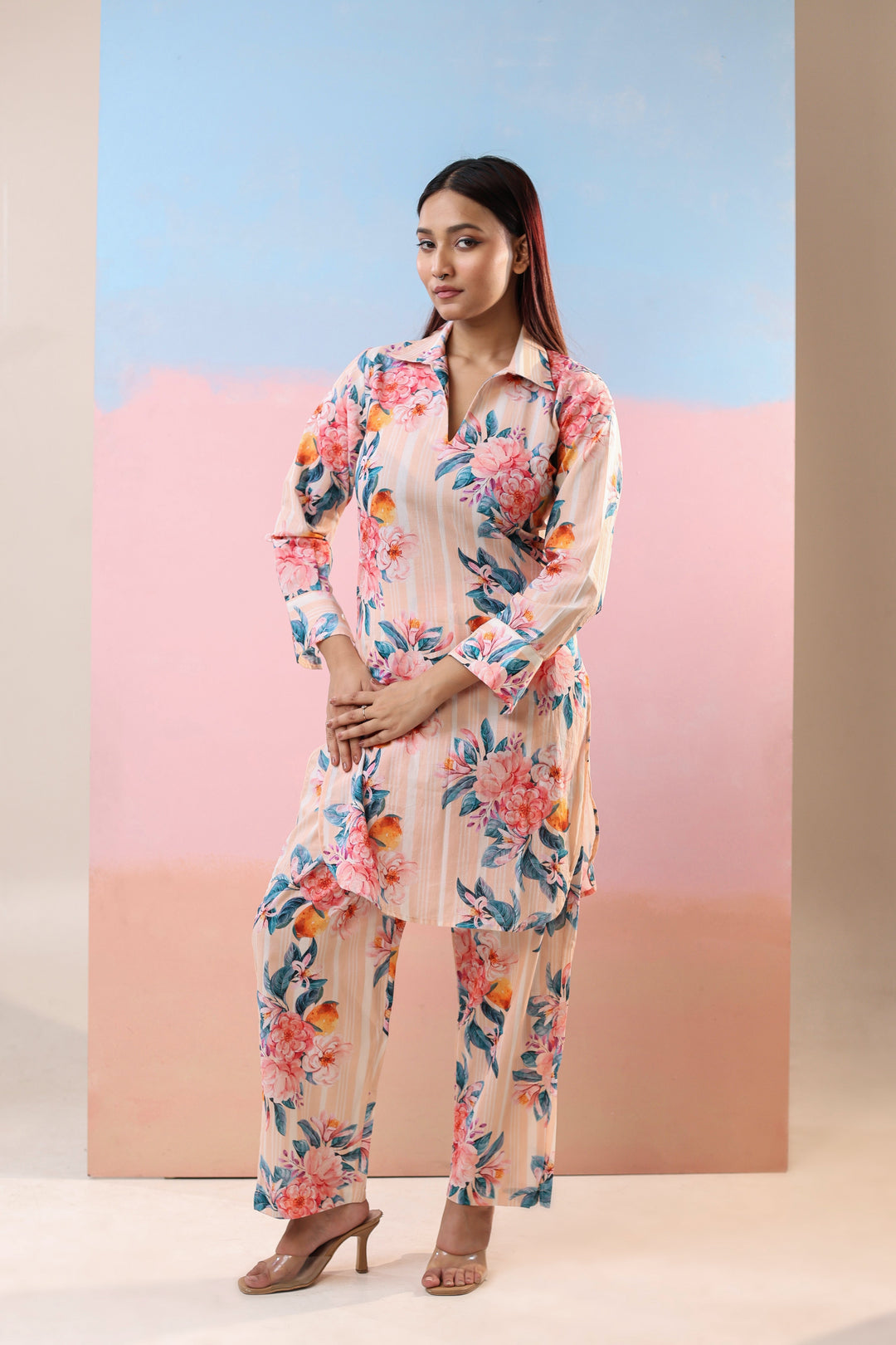 Silkroute printed coordset