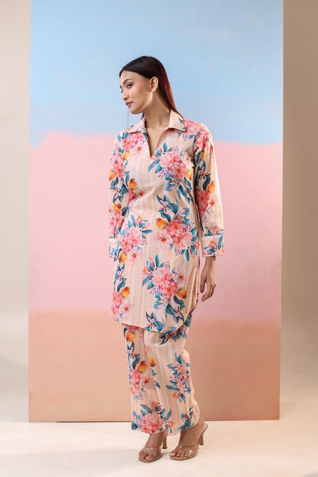 Silkroute printed coordset