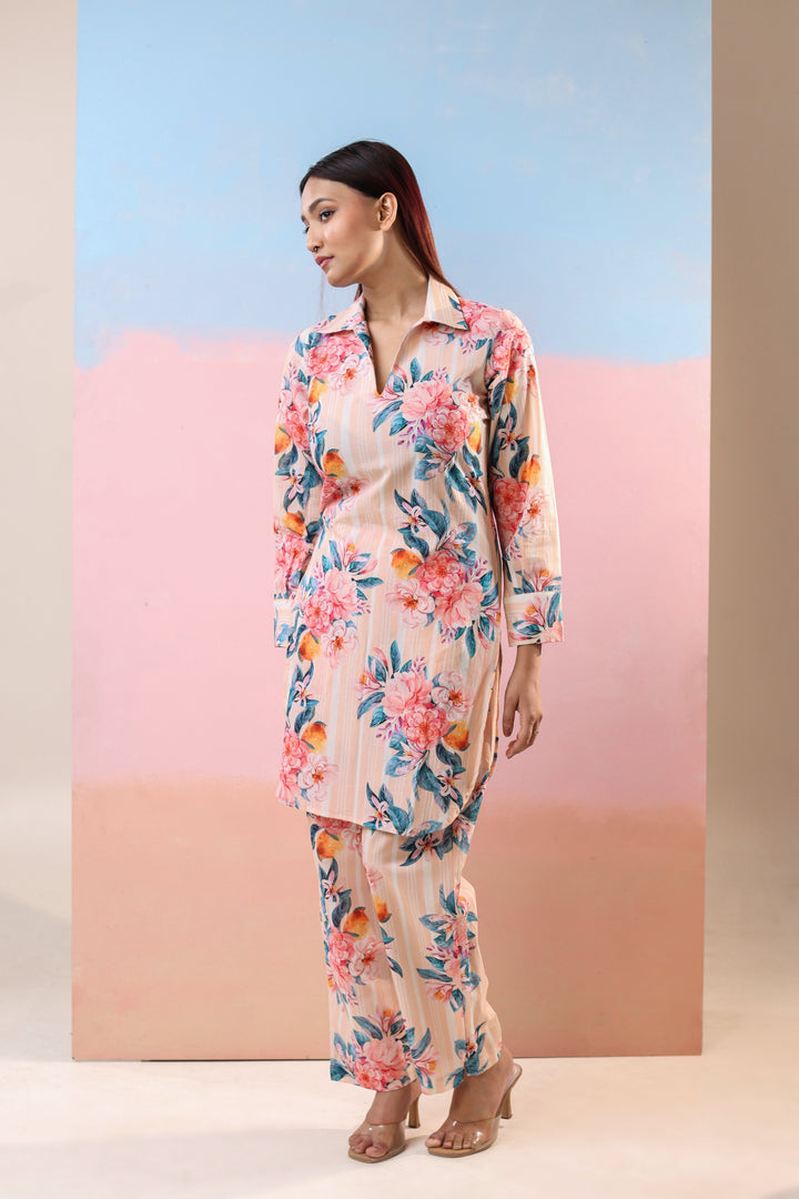 Silkroute printed coordset