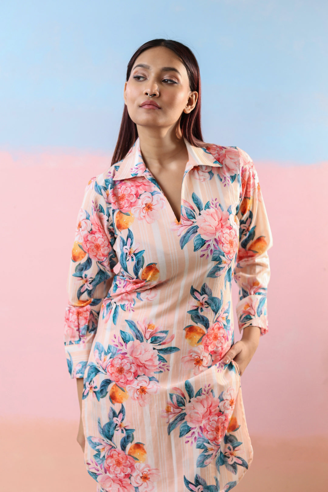 Silkroute printed coordset