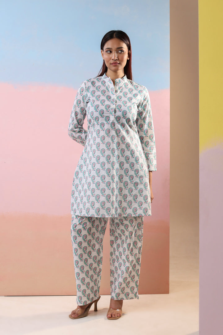 Merraki printed coordset