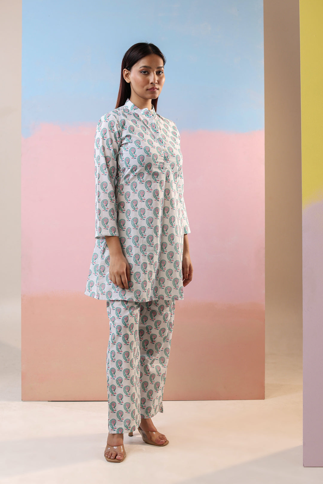 Merraki printed coordset