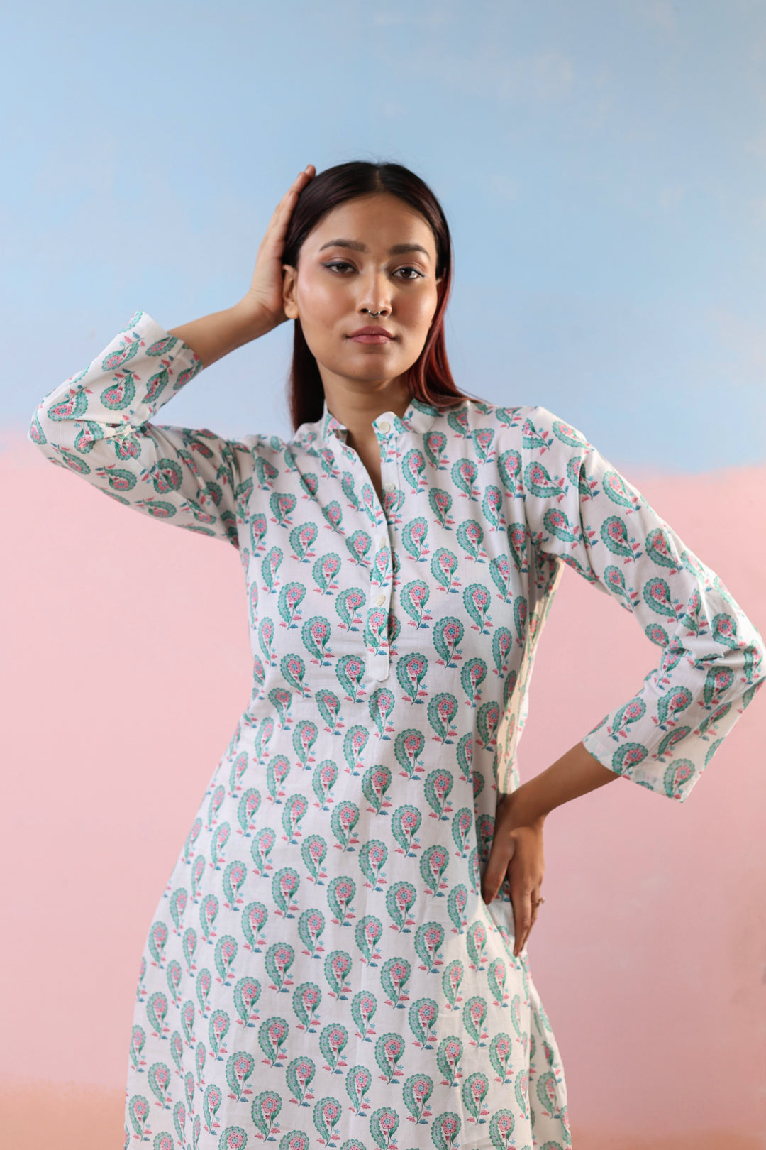 Merraki printed coordset