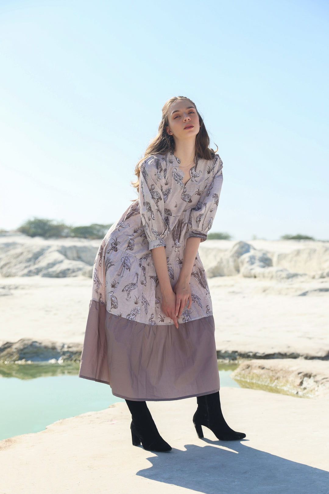 Sweet Rio tier Midi dress