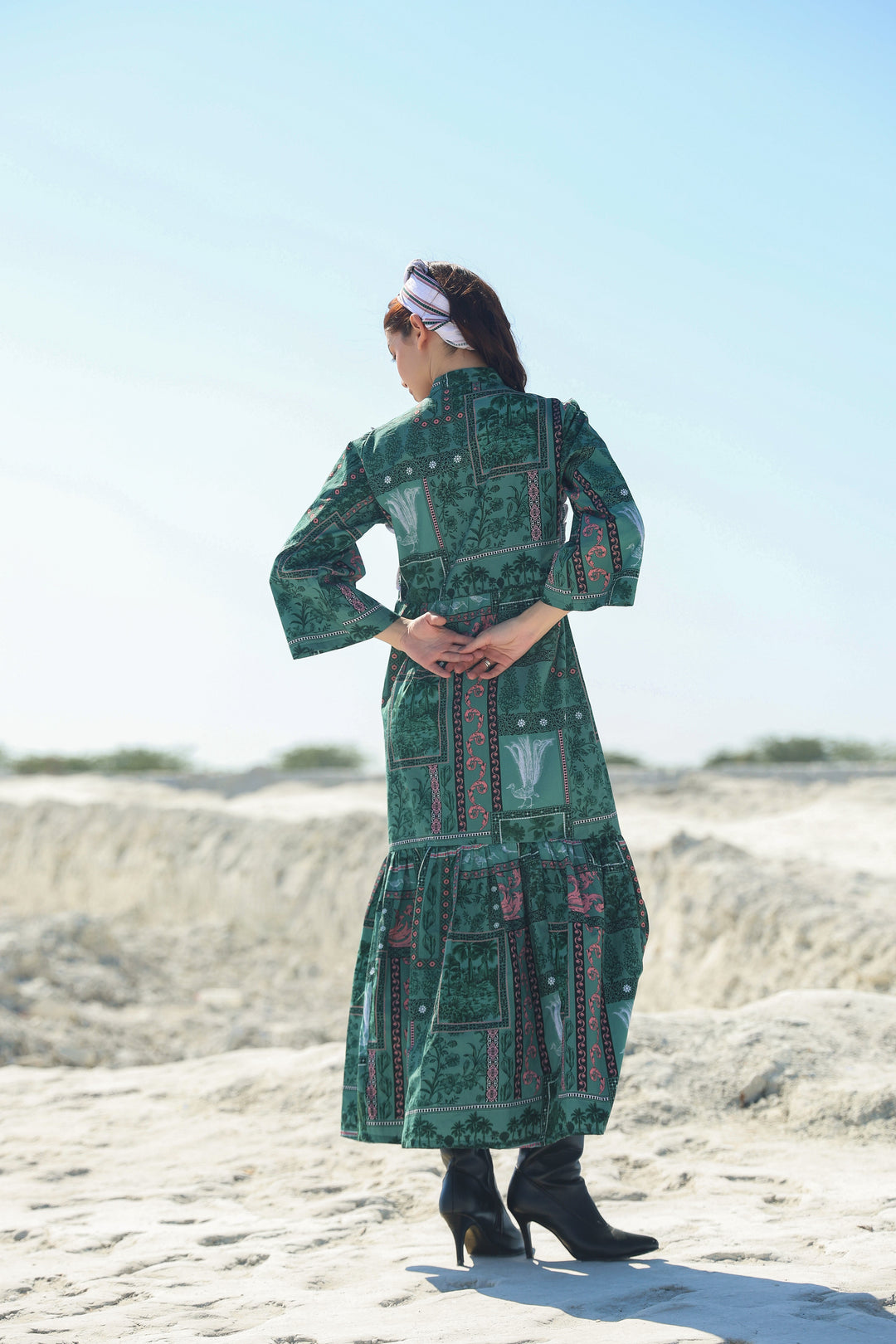 Alure bloom tier Maxi dress