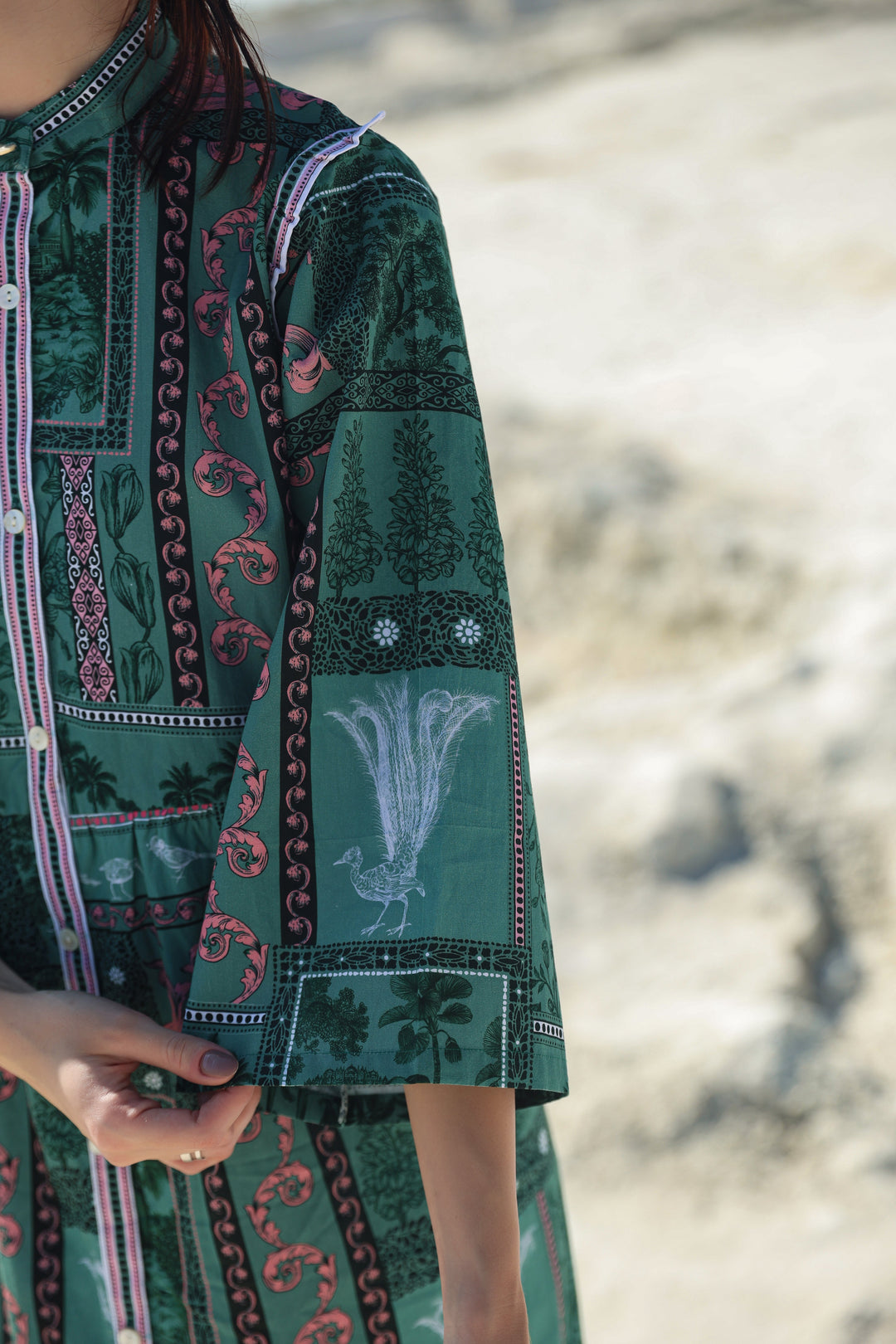 Alure bloom tier Maxi dress