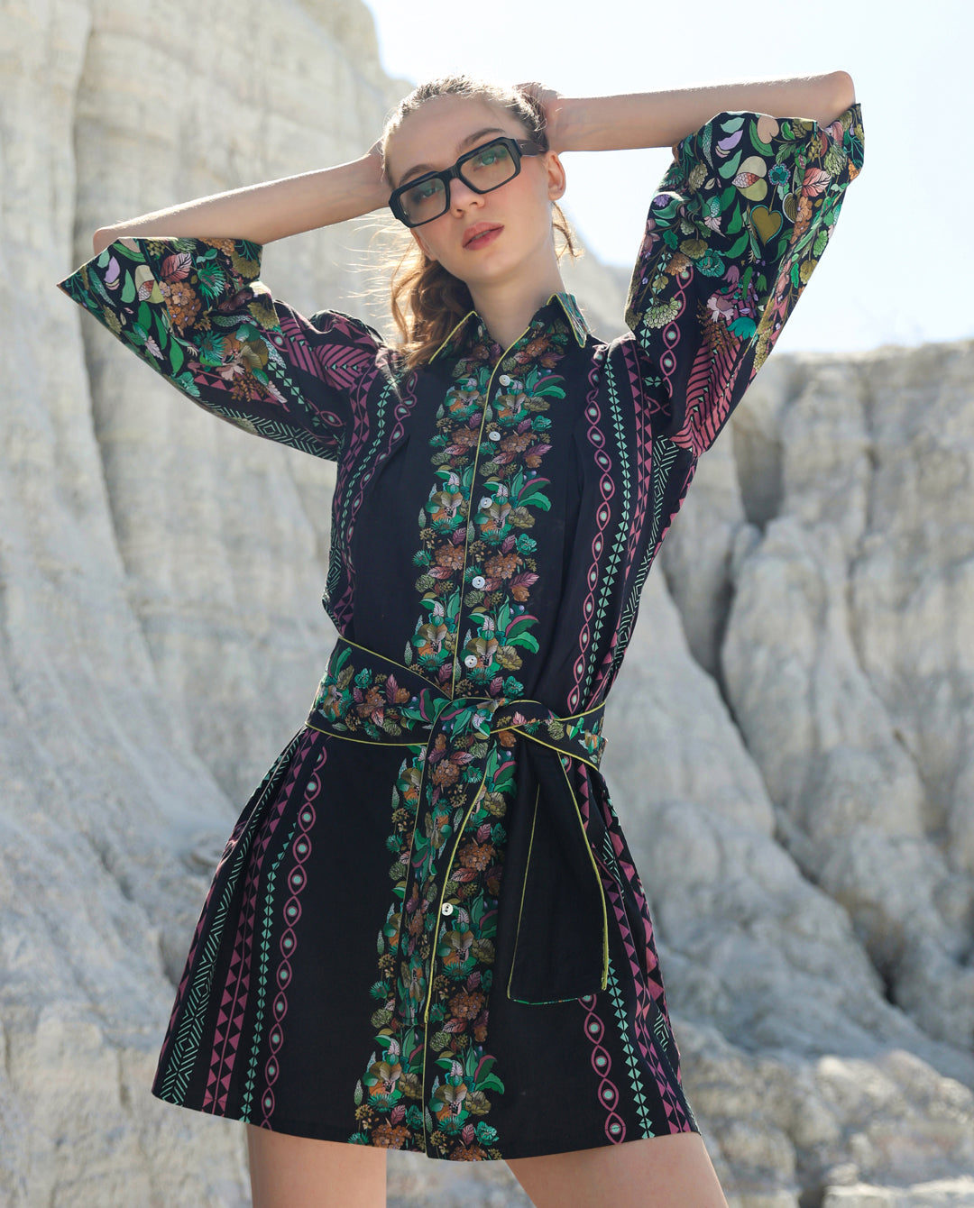 Black Revenala mini dress