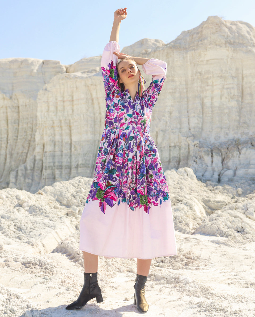 Blosoom midi dress