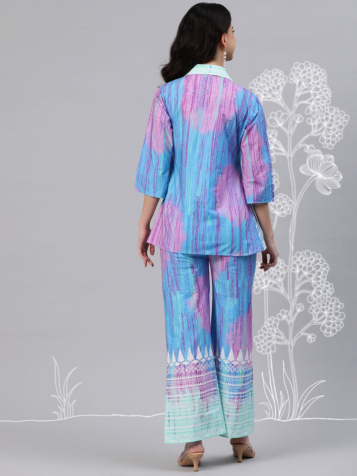 Classic Glaze Printed Wrap Coordset