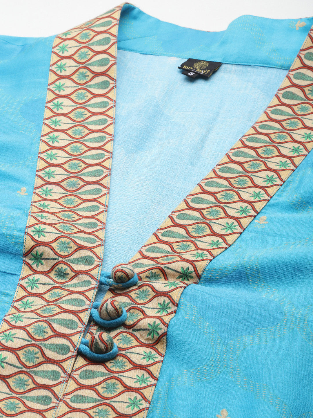 Vrindavan Printed Shrug Style Coordset