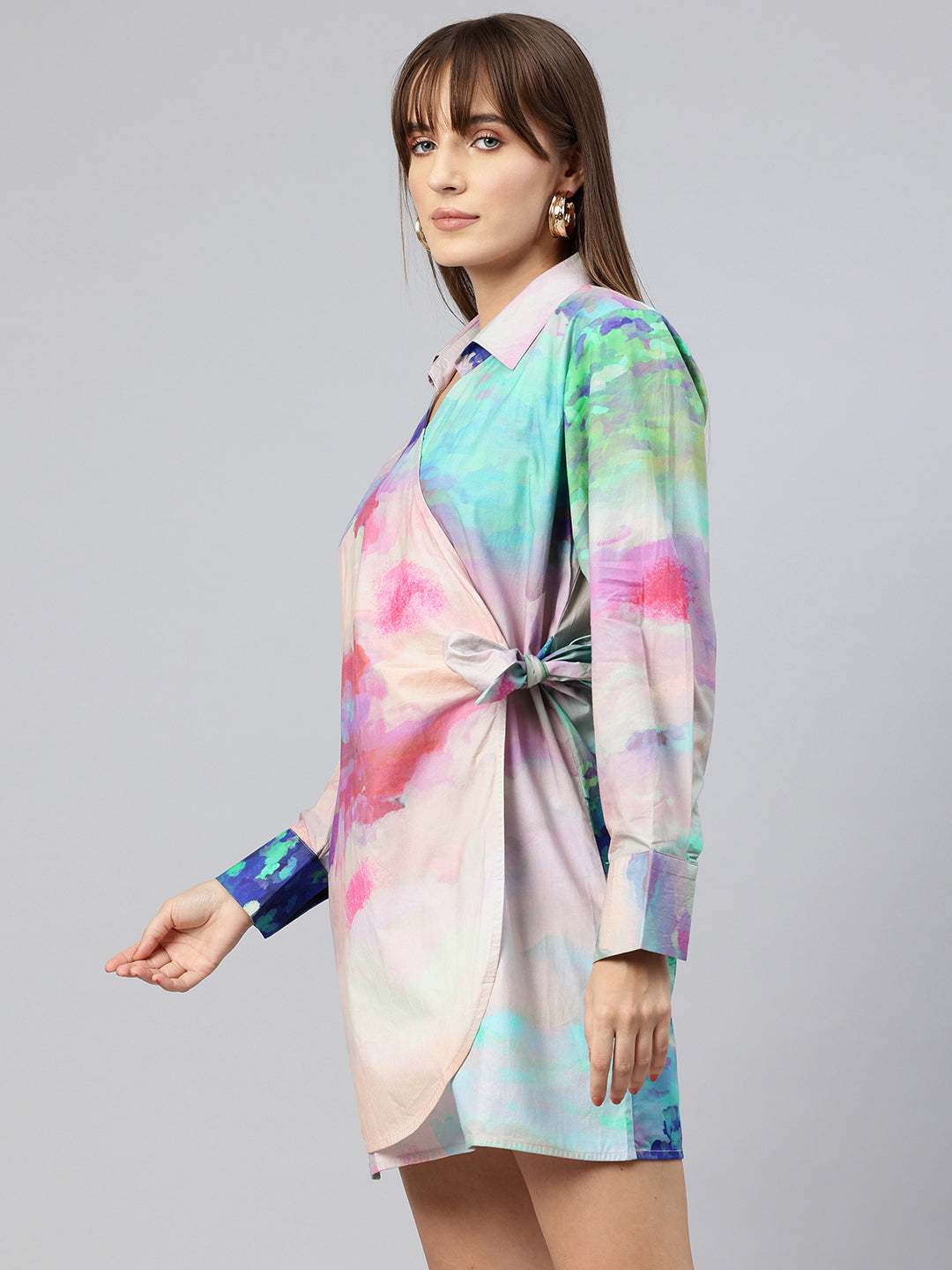 Plush Cloudscape Dress