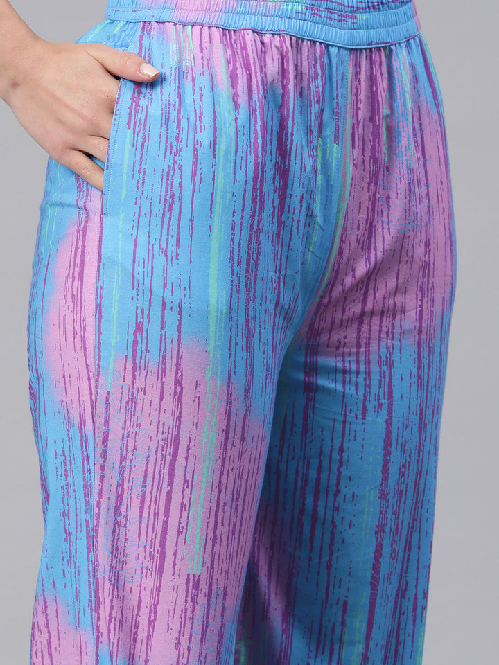 Classic Glaze Printed Wrap Coordset