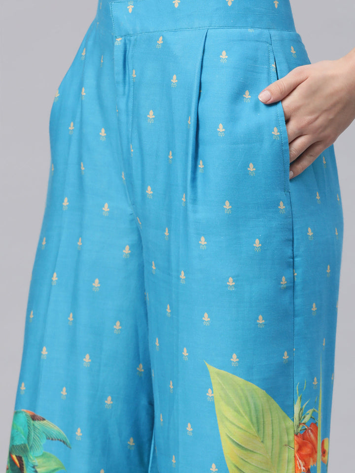 Vrindavan Printed Shrug Style Coordset