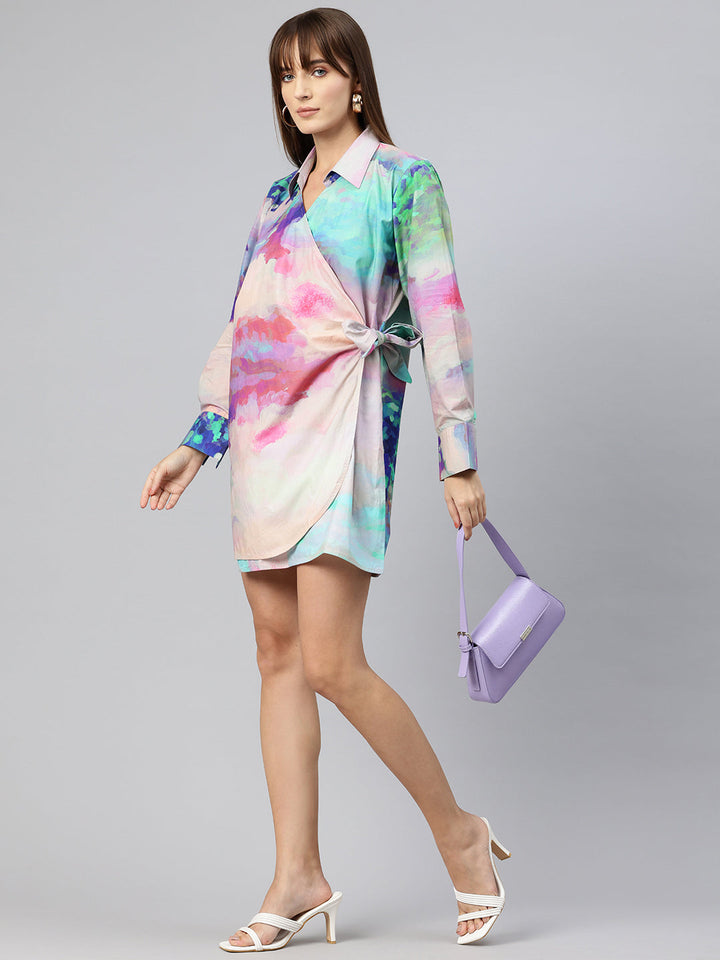 Plush Cloudscape Dress