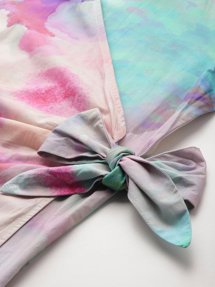 Plush Cloudscape Dress
