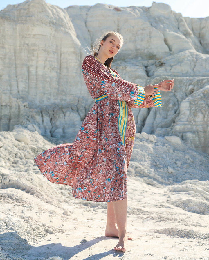 Candy eye Midi dress