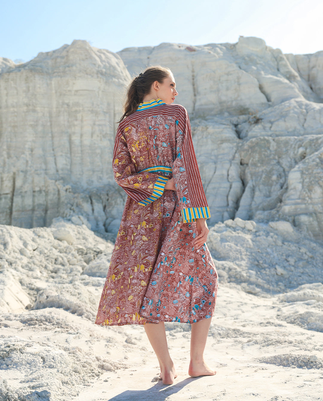 Candy eye Midi dress