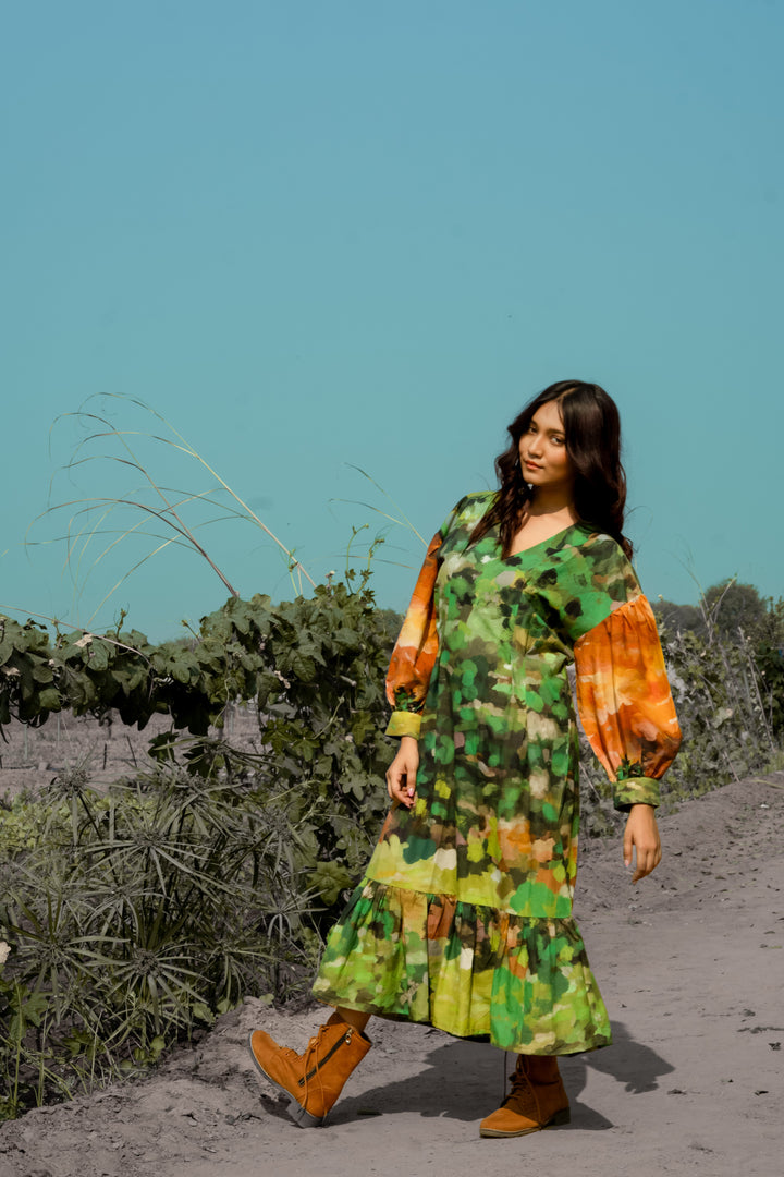 Gardenia Tire Dress