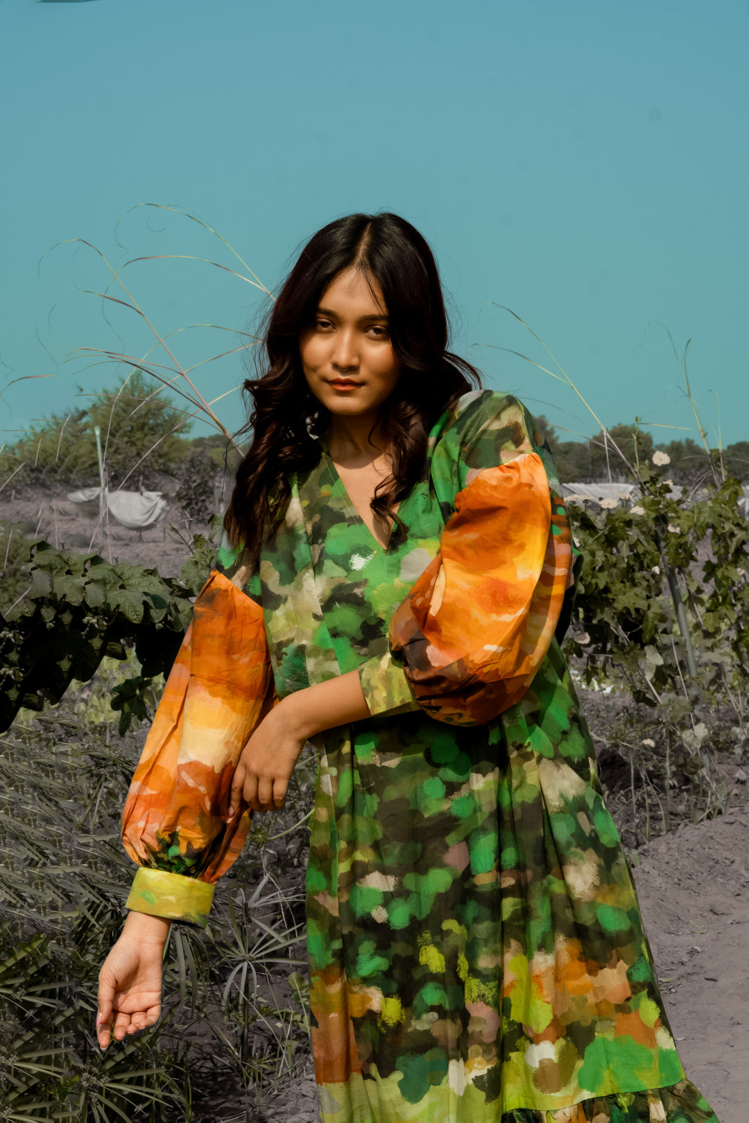 Gardenia Tire Dress